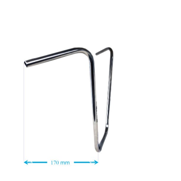 Chrome 21" Ape Hanger Handlebars - Image 6