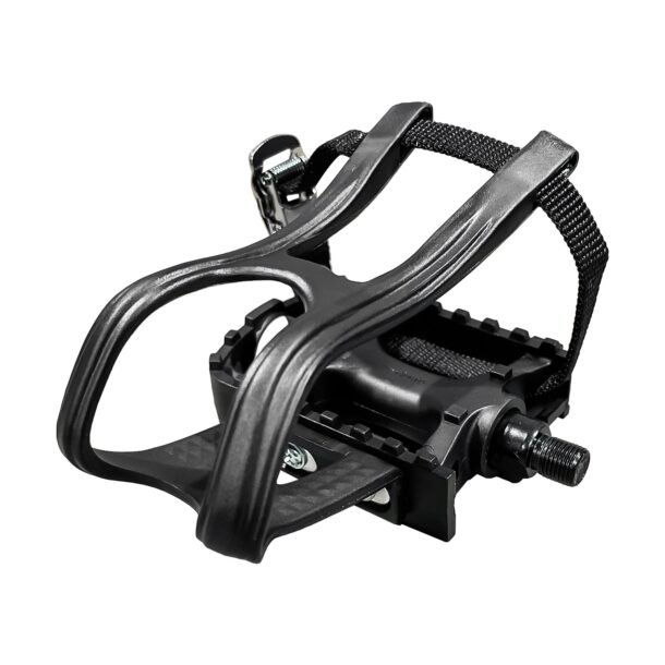 Toe Clip and Strap City Pedals 9/16in - Image 6
