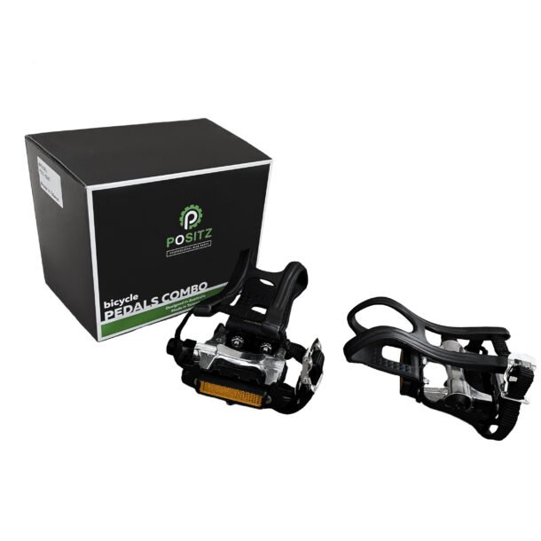 Toe Clip and Strap Heavy Duty Pedals 9/16in - Image 5