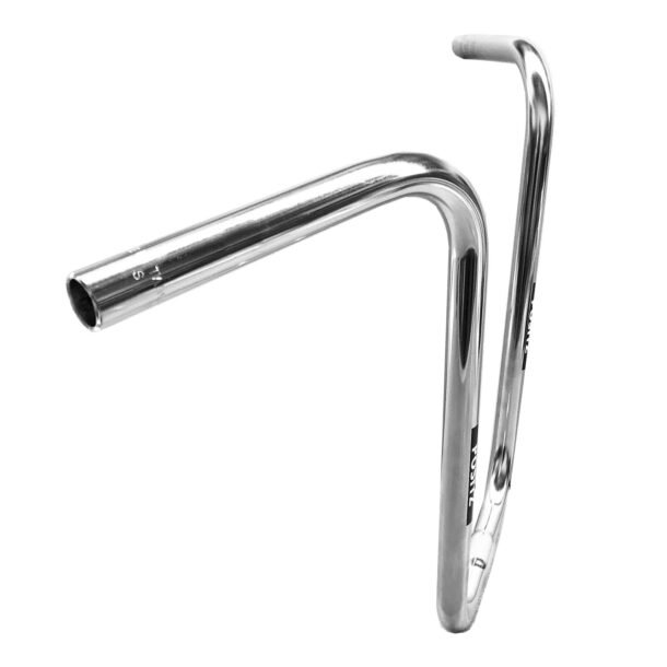 Chrome 15" Ape Hanger Handlebars - Image 3