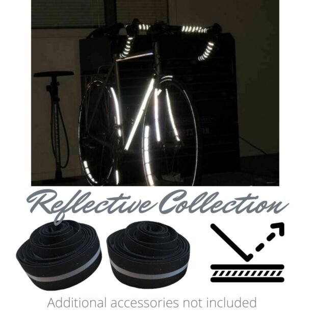 Handlebar Tape Cork Reflective - Image 4